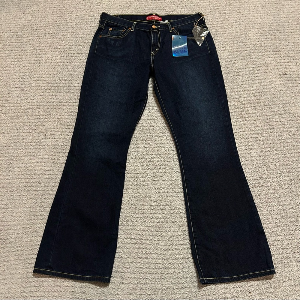 NWT Deadstock Vintage 2003 Levi's Nouveau 515 Boot Cut Jeans Y2K Low-Rise Sz 14